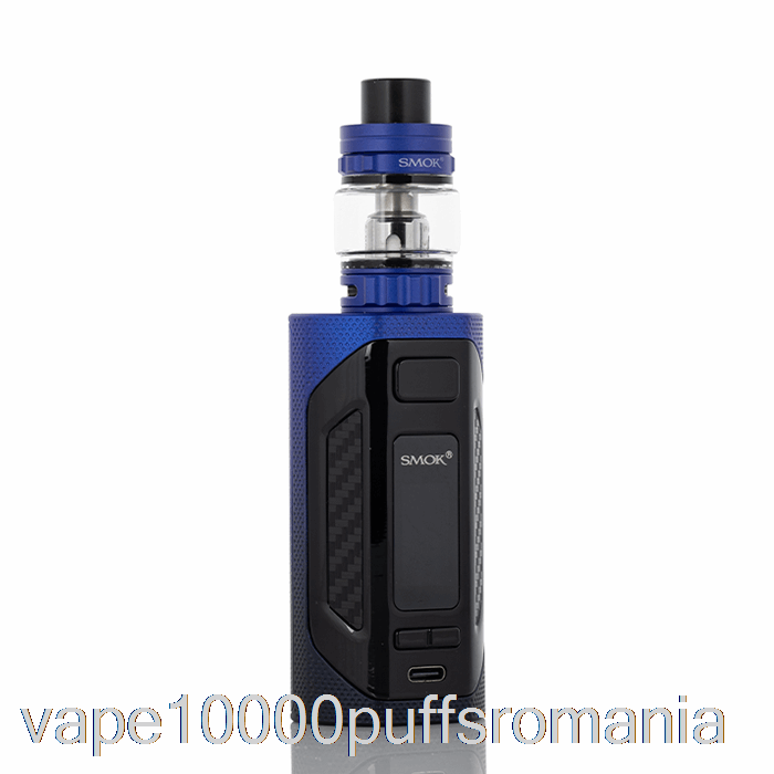 Vape Romania Smok Rigel 230w Starter Kit Negru Albastru